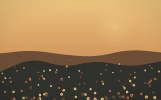 Autumn Glow Sunflower Field IV — colourful orange, brown and grey sunflower field background, variation IV