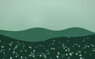 Emerald Mist Sunflower Field IX — dark green sunflower field background, variation IX