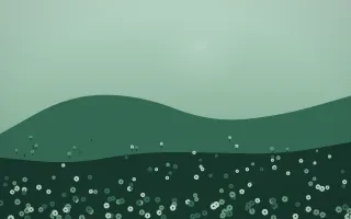 Emerald Mist Sunflower Field X — dark green sunflower field background, variation X