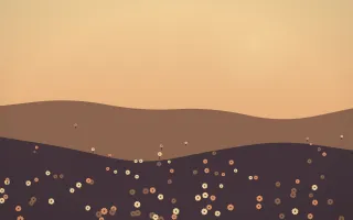 Golden Hour Sunflower Field II — colourful orange and pink sunflower field background, variation II