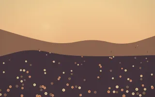Golden Hour Sunflower Field III — colourful orange and pink sunflower field background, variation III