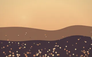 Golden Hour Sunflower Field VI — colourful orange and pink sunflower field background, variation VI