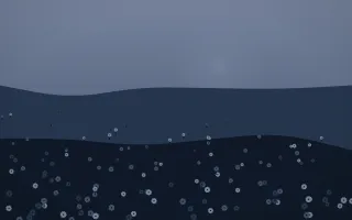 Moonlight Sunflower Field V — dark blue sunflower field background, variation V