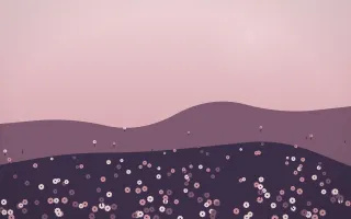 Rose Dusk Sunflower Field XI — colourful red, pink and purple sunflower field background, variation XI