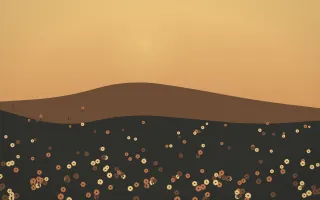 Sunflower Field Signature — colourful orange, brown and grey sunflower field background