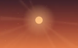 Ember Glow II Ember Glow II — dark pink and orange sunlight background, variation II