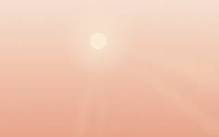 Peach Haze — light beige and orange sunlight background