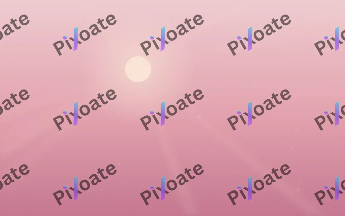 Rose Dawn — light red, pink and beige sunlight background