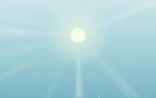 Sea Morning Rays II — light teal and green sunlight background, variation II