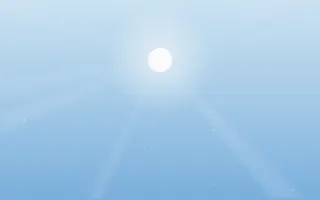 Sky Halo II Sky Halo II — light blue and white sunlight background, variation II
