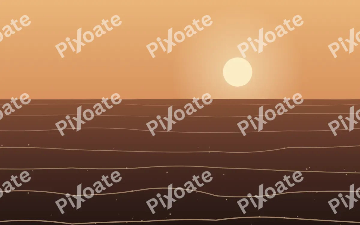 Bronze Swell — colourful orange and brown sunset background