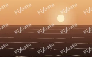 Bronze Swell — colourful orange and brown sunset background