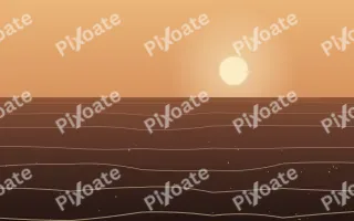 Bronze Swell III — colourful orange and brown sunset background, variation III