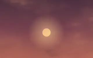 Cinder Glow — dark pink, red and orange sunset background