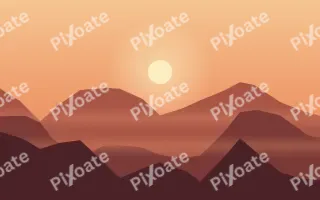 Coral Crest II — colourful orange and red sunset background, variation II