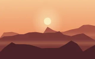 Coral Crest III — colourful orange and red sunset background, variation III