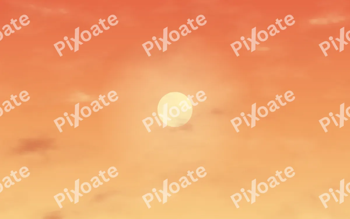 Fire Sky — colourful orange sunset background