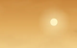 Gilded Evening — colourful orange and yellow sunset background