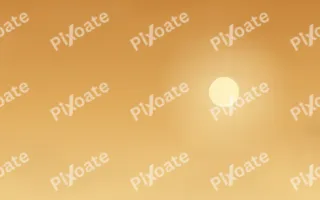 Gilded Evening — colourful orange and yellow sunset background