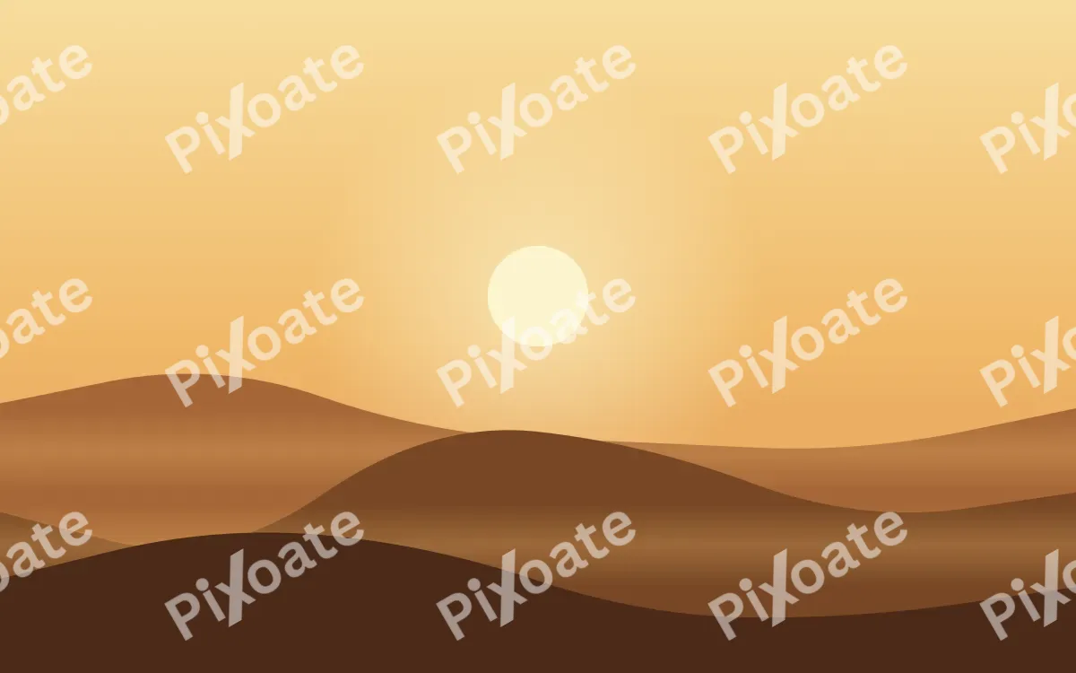 Gold Savanna — colourful yellow, orange and brown sunset background