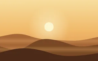 Gold Savanna — colourful yellow, orange and brown sunset background