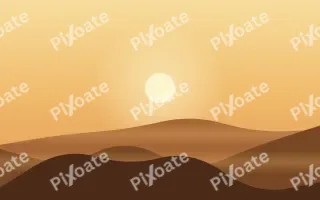 Gold Savanna II — colourful yellow, orange and brown sunset background, variation II