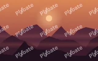 Last Ember Ridge III — dark orange, red and black sunset background, variation III