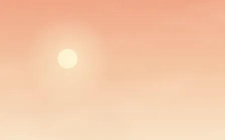 Peach Melba Sky — light orange and beige sunset background