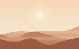 Peach Veil Hills — light beige and orange sunset background