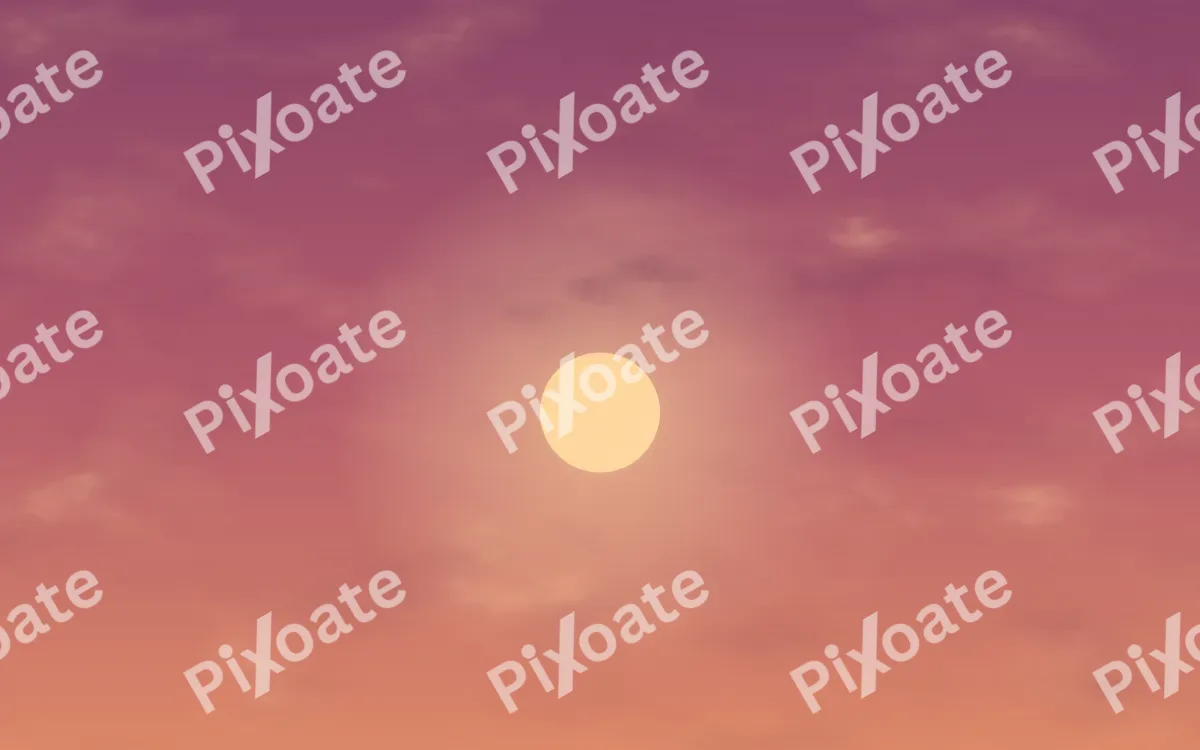 Plum Burn — dark pink and orange sunset background