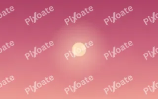 Raspberry Dusk — colourful pink, red and orange sunset background