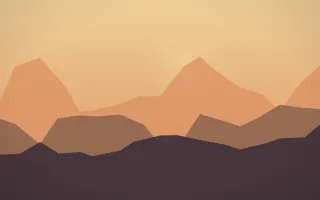 Afterglow Horizon III — colourful orange and pink sunset background, variation III