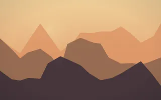 Afterglow Horizon VIII — colourful orange and pink sunset background, variation VIII