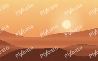 Tangerine Dunes III — colourful orange and brown sunset background, variation III