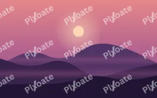 Violet Afterglow II — colourful red and purple sunset background, variation II