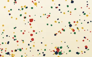 Accra Festival Floor Micro III — light gold, green and beige terrazzo background, variation III