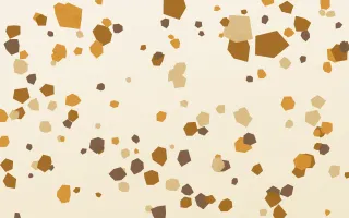 Amber Fleck Terrazzo — light orange, brown and white terrazzo background