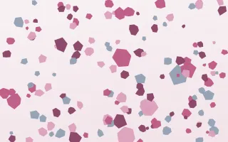 Berry Cream Terrazzo III — light pink and white terrazzo background, variation III