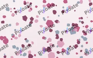 Berry Cream Terrazzo III — light pink and white terrazzo background, variation III