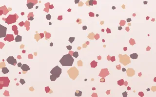 Blush Rose Terrazzo — light red and white terrazzo background