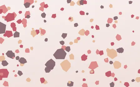 Blush Rose Terrazzo — light red and white terrazzo background