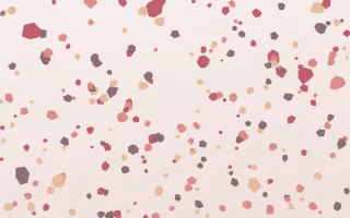 Blush Rose Terrazzo Fine II — light red and white terrazzo background, variation II