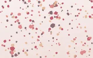 Blush Rose Terrazzo Fine III — light red and white terrazzo background, variation III