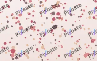 Blush Rose Terrazzo Fine III — light red and white terrazzo background, variation III