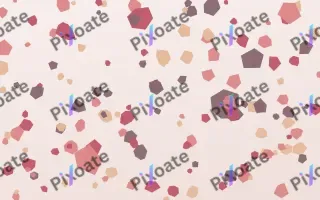 Blush Rose Terrazzo II — light red and white terrazzo background, variation II