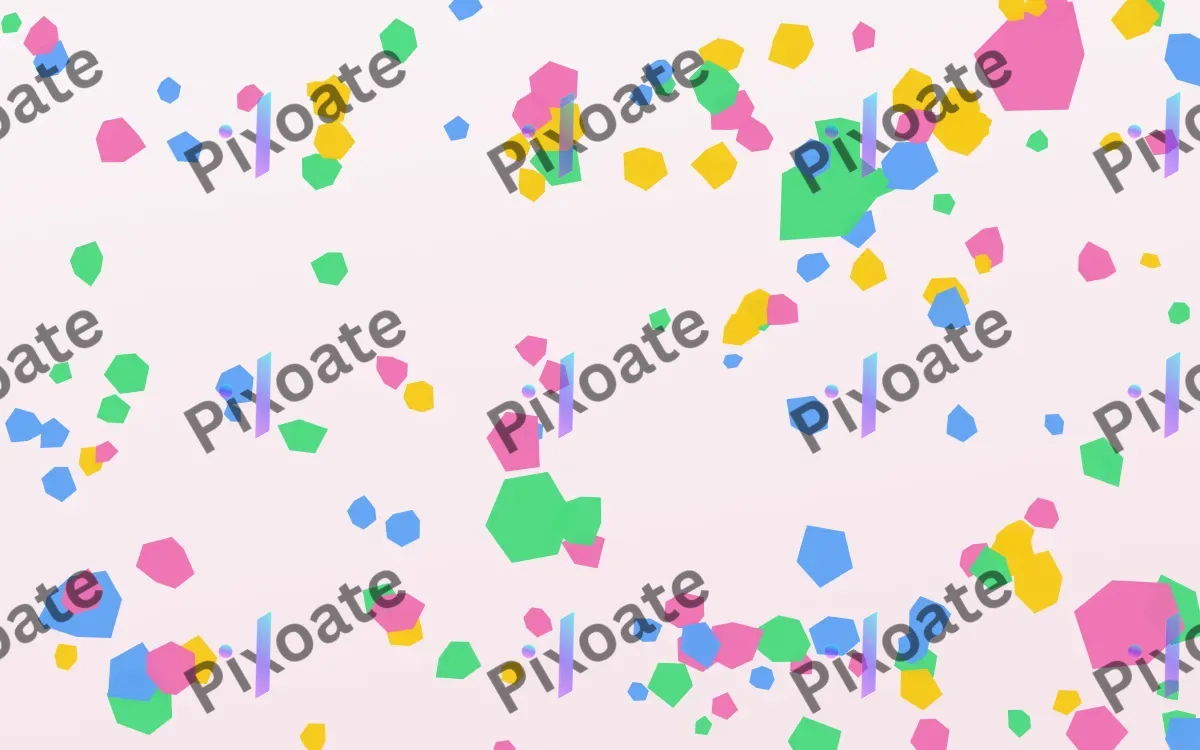 Candy Pop Terrazzo — light pink, blue and white terrazzo background