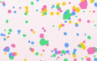 Candy Pop Terrazzo — light pink, blue and white terrazzo background