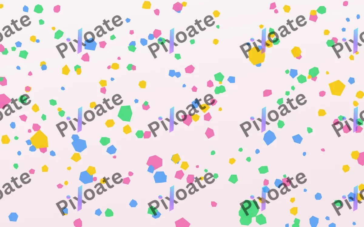 Candy Pop Terrazzo Fine — light pink, blue and white terrazzo background