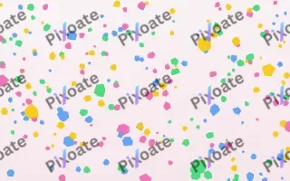 Candy Pop Terrazzo Fine — light pink, blue and white terrazzo background