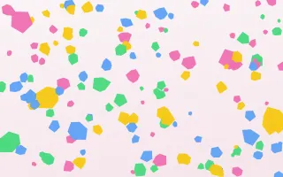 Candy Pop Terrazzo II — light pink, blue and white terrazzo background, variation II